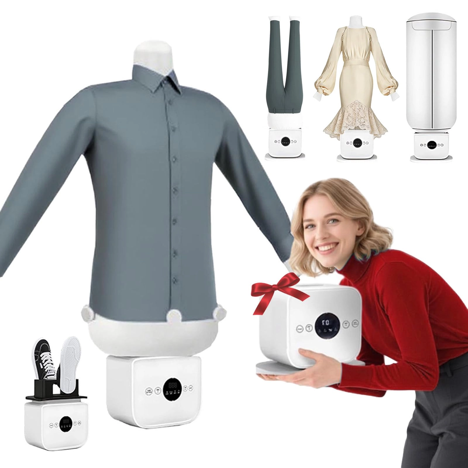 Automatic Ironing Machine - 360° Ironing Portable Steam