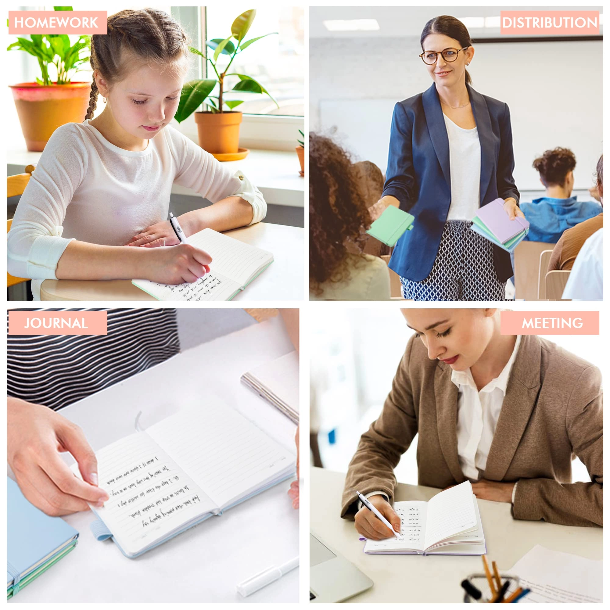 Pocket Notebook A6 Hardcover - Lined 56 Sheets