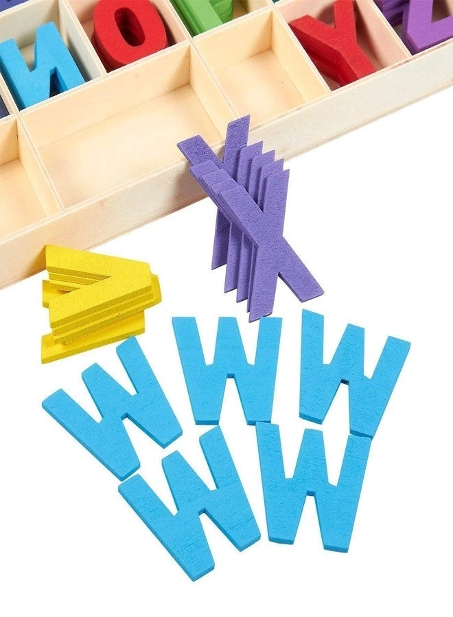 Wooden Alphabets Set - 5 Pcs Each