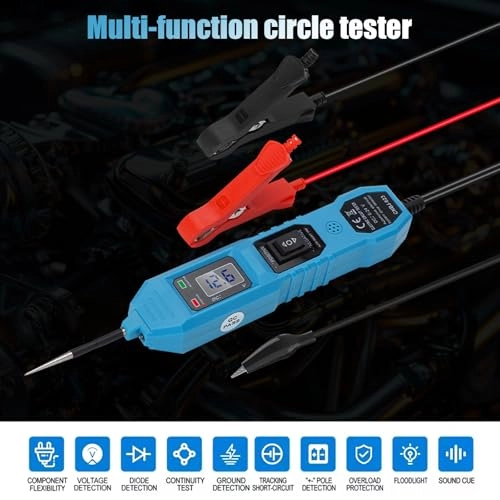 Car Circuit Tester - AC/DC 3.5-36V Digital Display