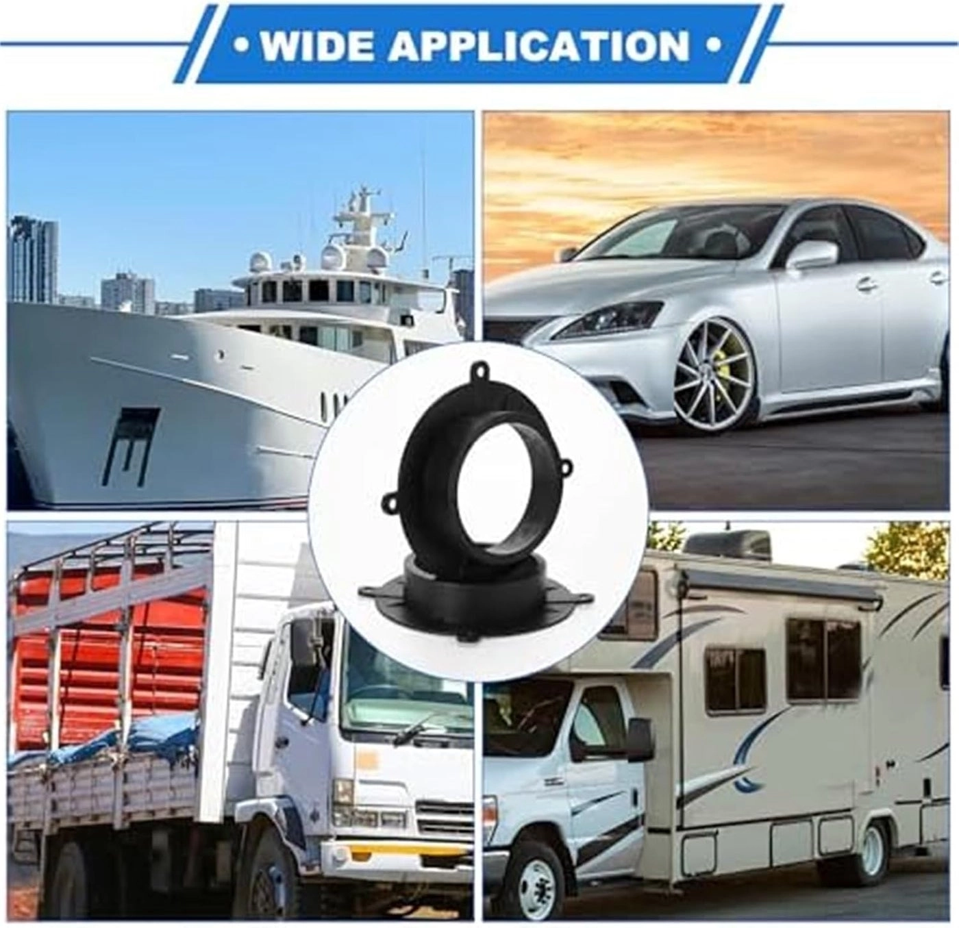 Speaker Spacer Ring - Mazda CX-5 (2013-2016) Mazda CX-9 (2016-2023) Mazda 3 (2014-2018) Mazda 6 (2016-2020)