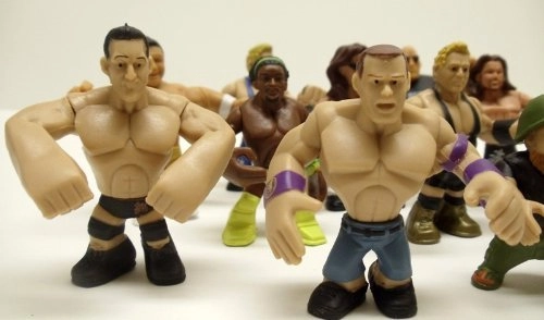 Rumblers Wrestling Figures (1) 15 pcs