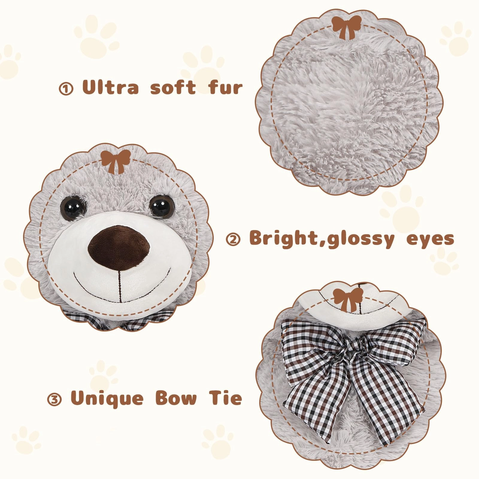 Teddy Bear - 39 inches Gray