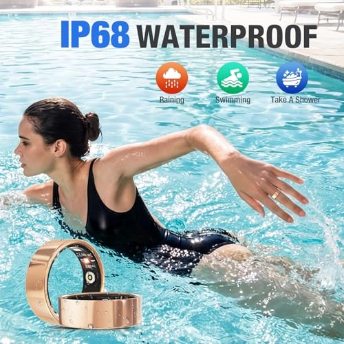 Smart Ring - Heart Rate Blood Oxygen IP68