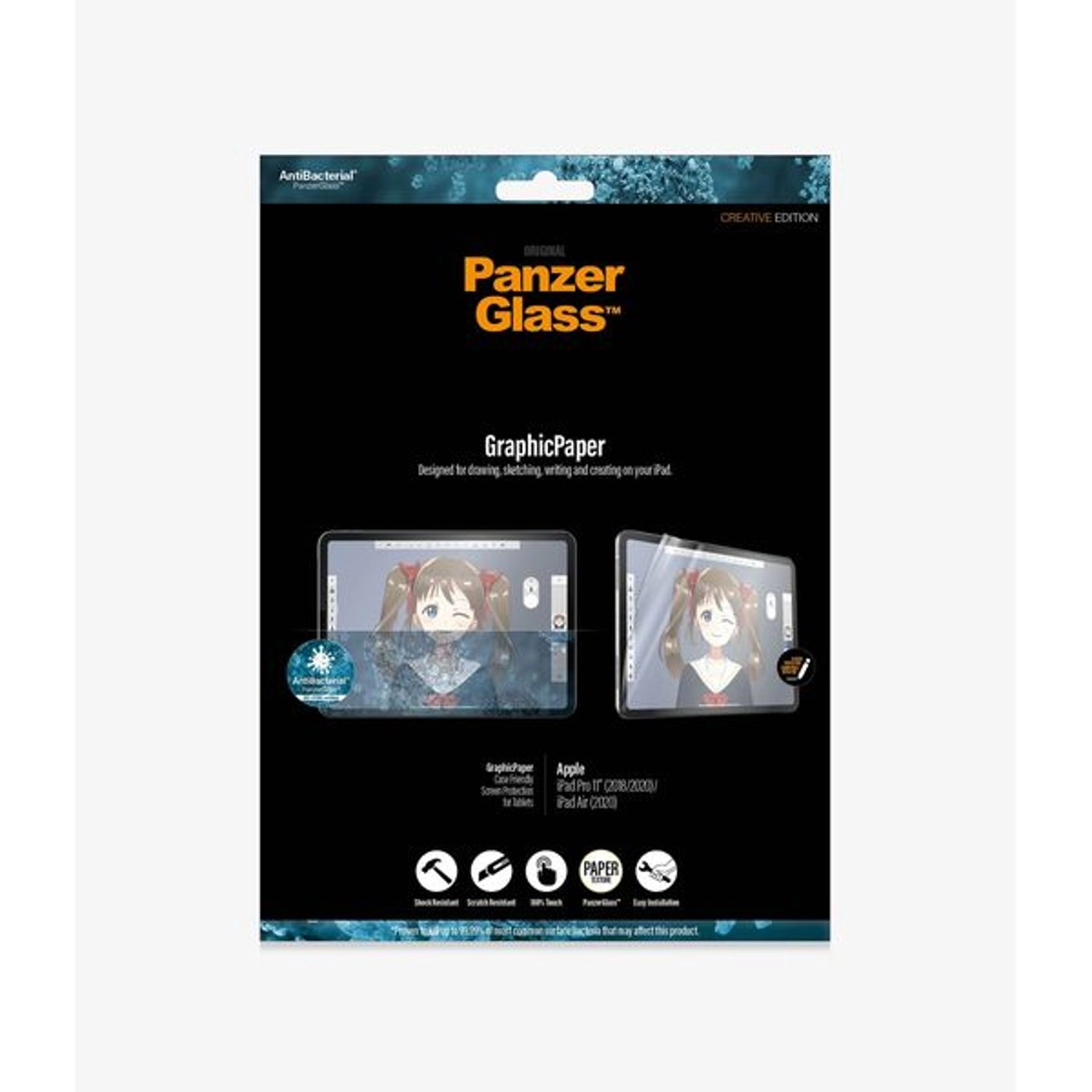 Paper Texture Screen Protector for iPad Pro 11