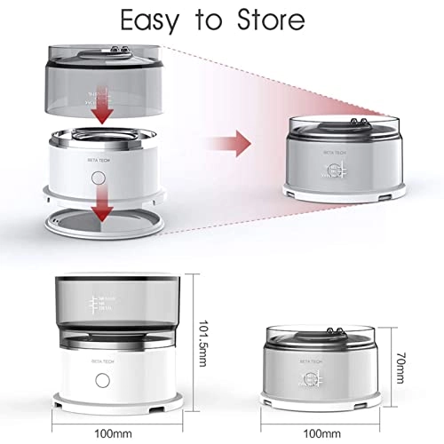 Mini Hand-Pressed Coffee Maker - 120ml 2*AAA Rotating Dripper