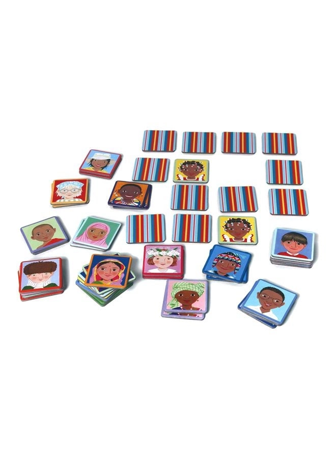 I Never Forget a Face - 3 and up 24 Pairs pieces