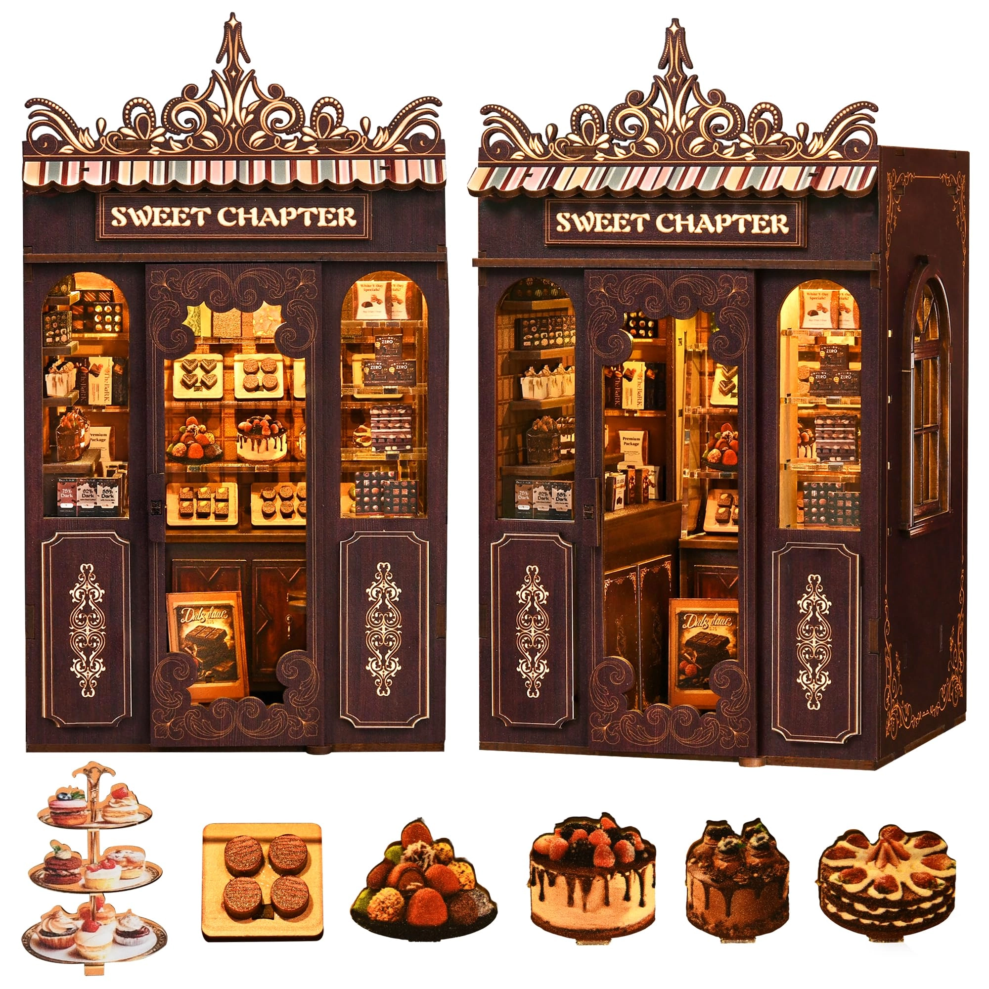 Dongguan Xinyue Crafts Co., Ltd. Book Nook Kit - 333 pieces