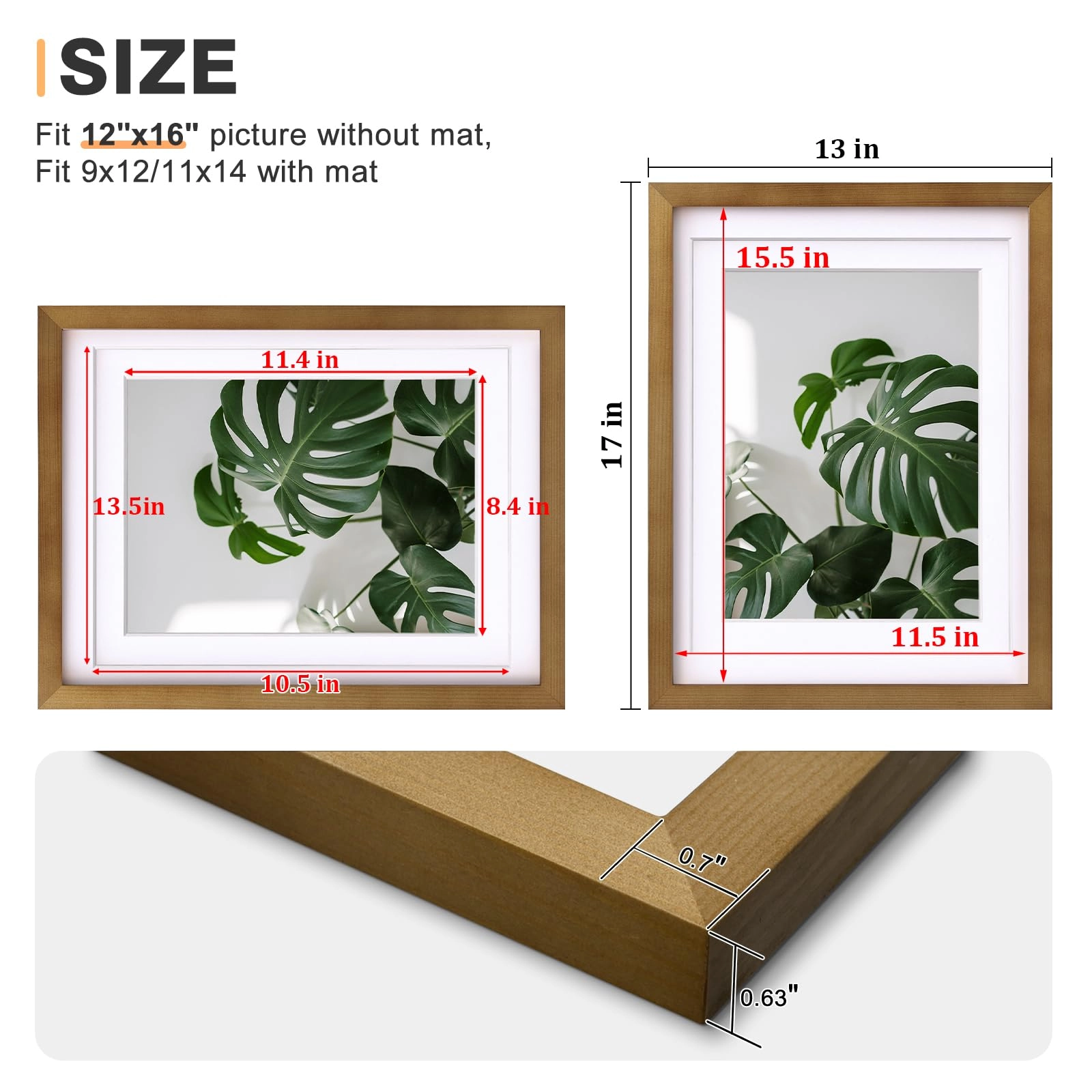 picture frames - 12x16