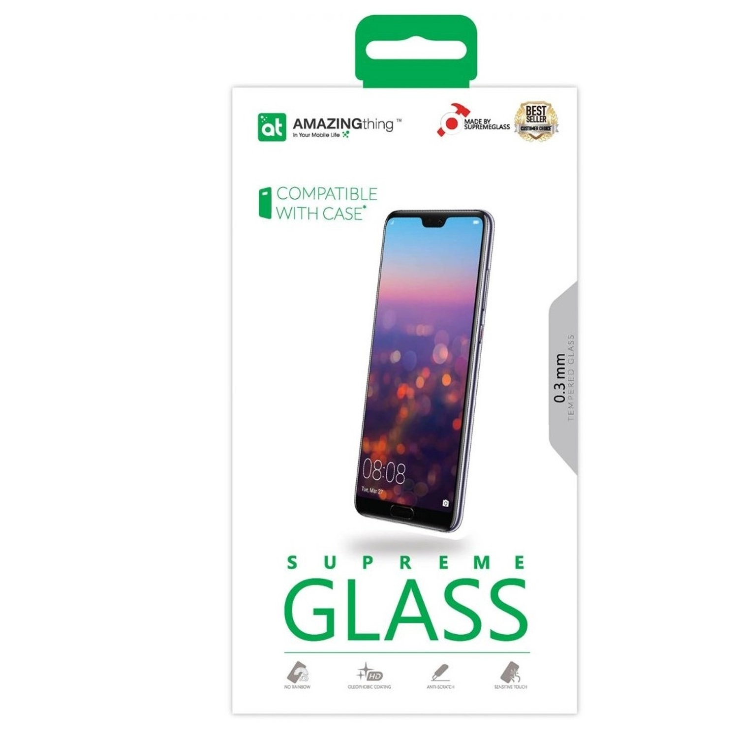 Privacy Supreme Glass Screen Protector for Nova 3/3i