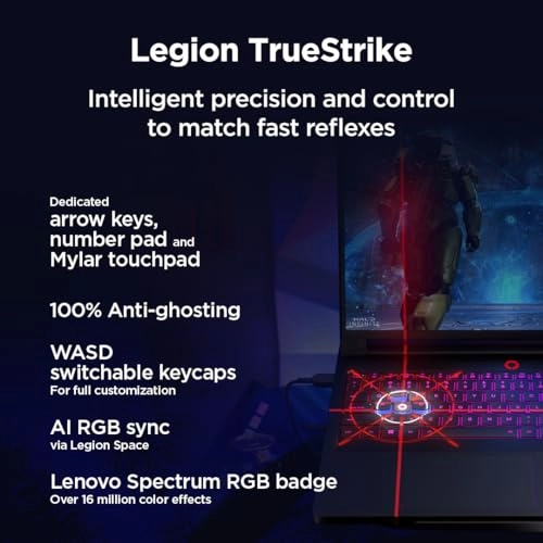 Legion Pro 7 16IAX10H - 16'' Core Ultra 9 275HX 32GB DDR5 2TB SSD