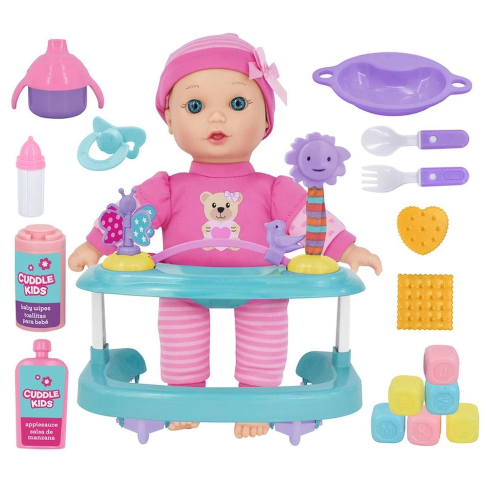 Baby Maziuna It's Playtime Doll Playset - 18pcs 11-Inch