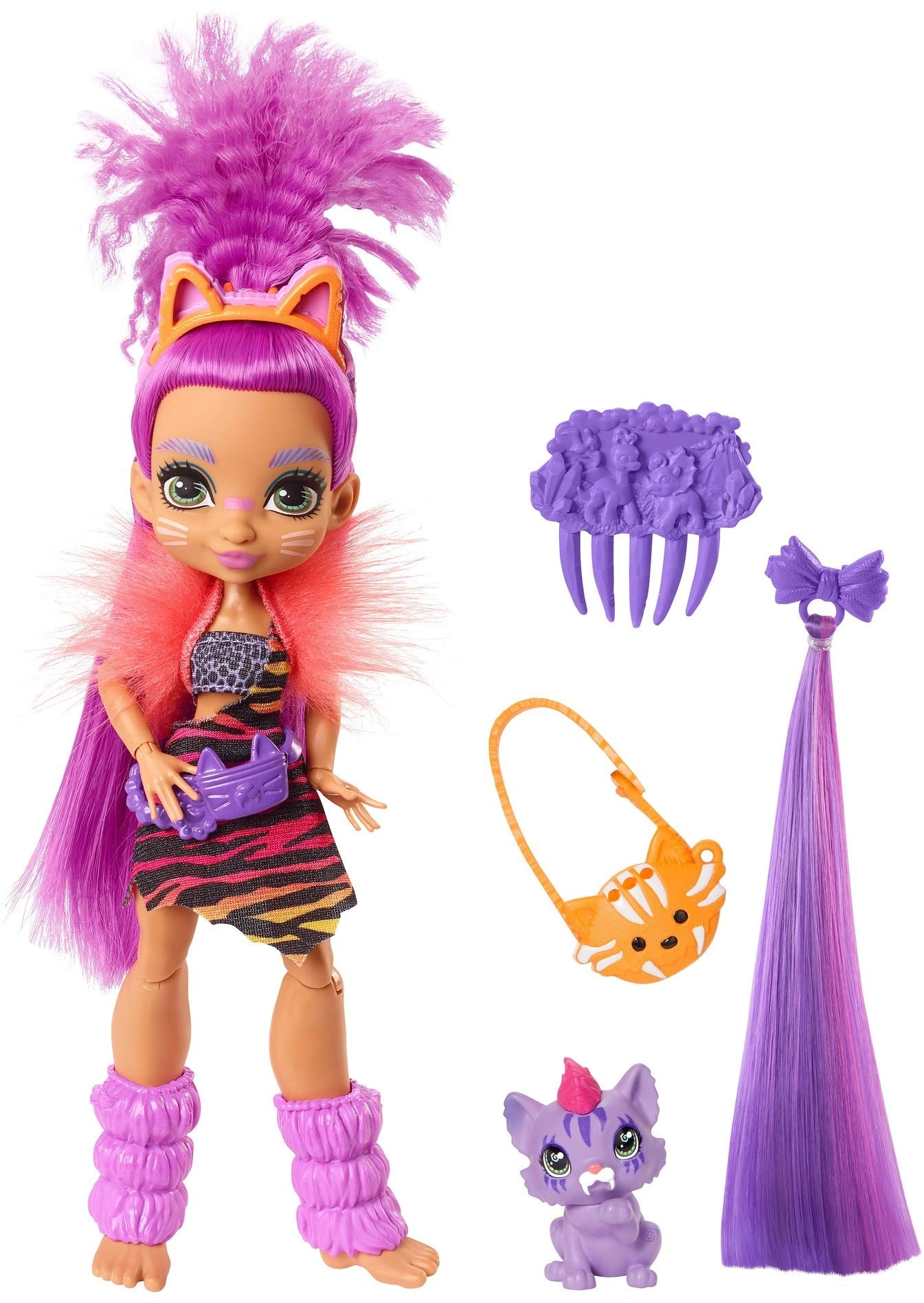 Mattel Roaralai Doll - 10-inch Purple Hair Ages 4+
