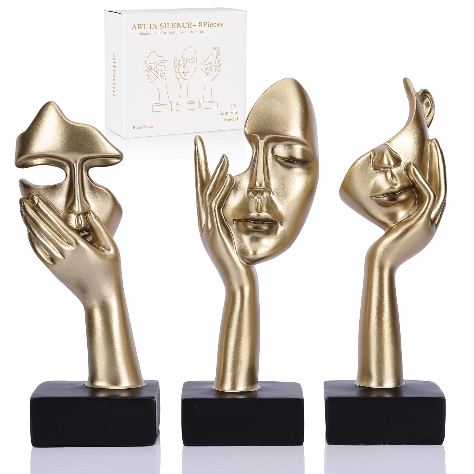 Thinker Statue - Plastic, Resin