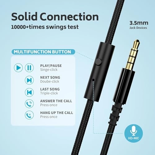 C8 Wired Headphones Pack