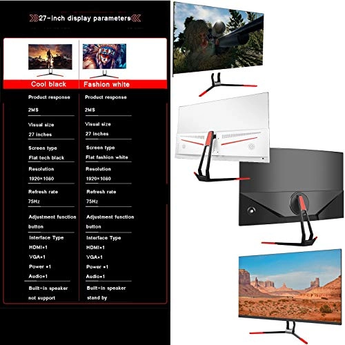 Ultra-thin HD IPS Gaming Monitor - 27 inch 1920×1080