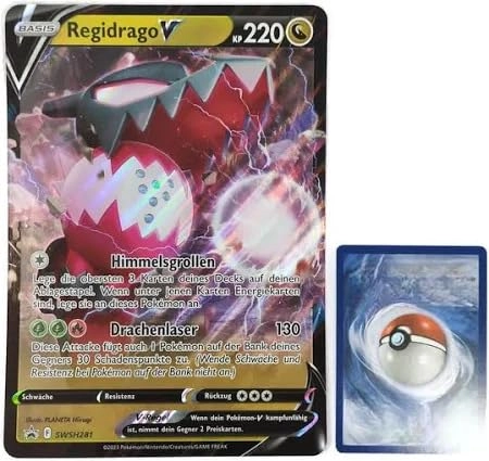BB-Toy-Trades (Like New) Fantasy Regidrago PKM - German - XXL Fullart Holo
