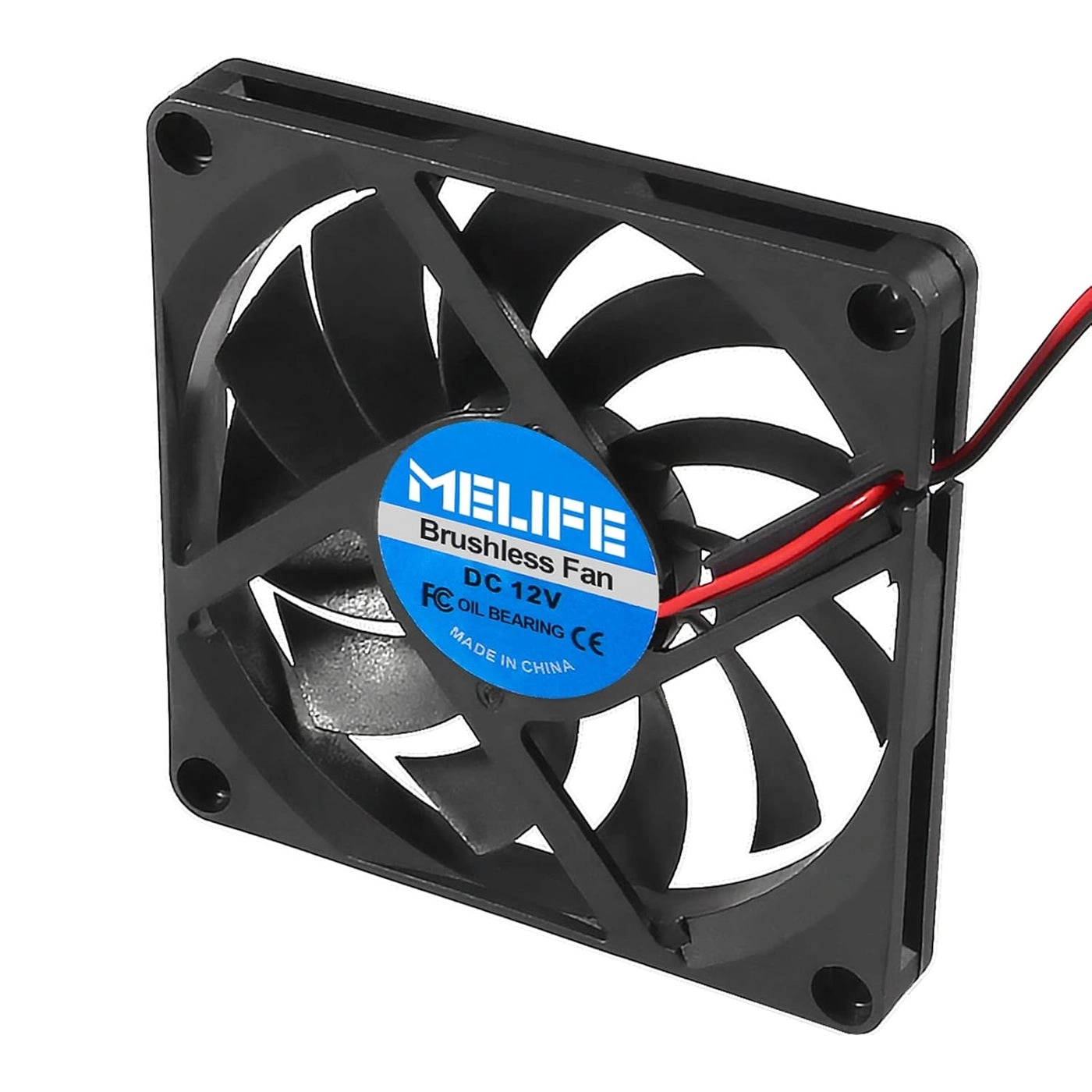 DC Exhaust Cooler Fan - 4 Pcs 80x80x10