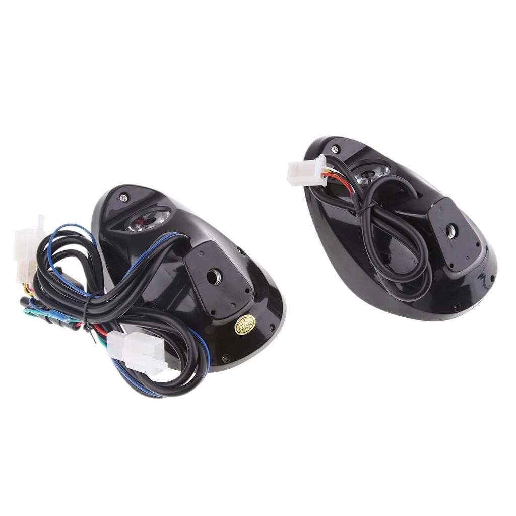 MERISHOPP Motorcycle Bluetooth Speakers - 2 Pieces