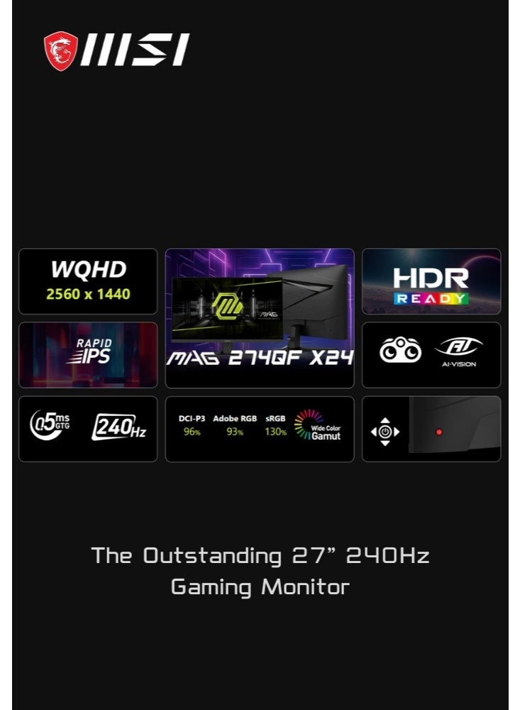 MAG 274QF X24 - 27inch 2560x1440