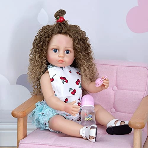 Reborn Baby Doll - 22 Inch Vinyl Baby Girl