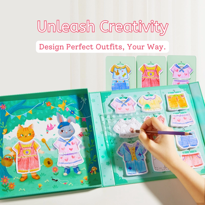 DIY Post It Dress Up Kit - Forest Elf 200+