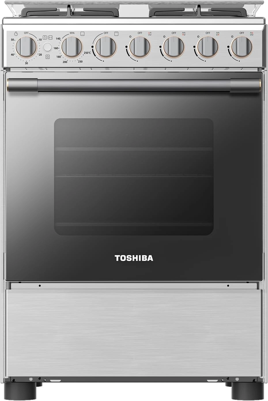 Toshiba RB2-60G4GE(MR) 60x60 Cm Gas Cooker - Gas