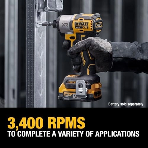 20V MAX XR Impact Driver - Brushless 1/4" 3-Speed