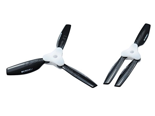 3-Blade Propeller 4045 - CW/CCW With Bracket Plastic