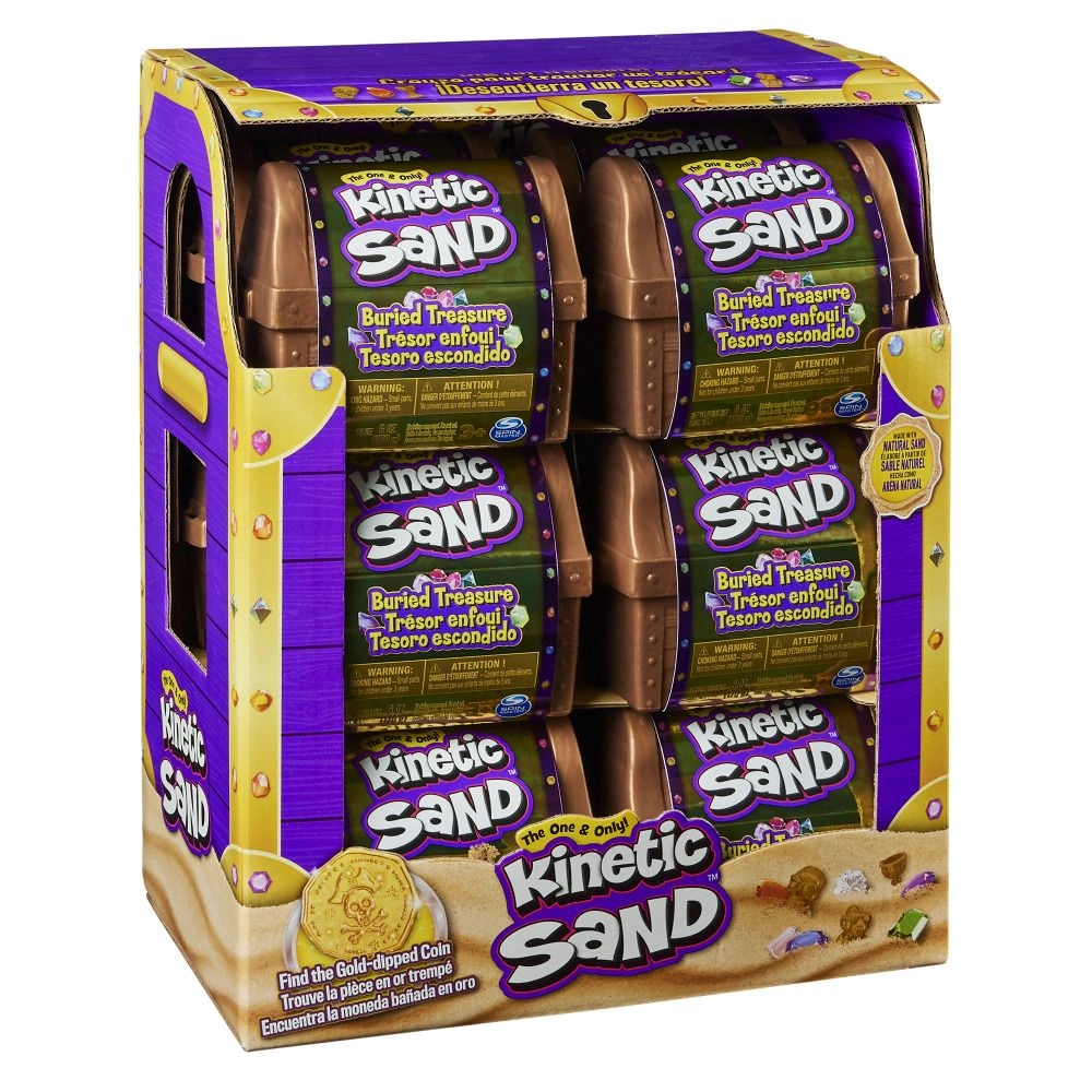 KINETIC SAND/SPIN MASTER Burried Treasure - 3+ 7.36 x 7.36 x 9.9cm