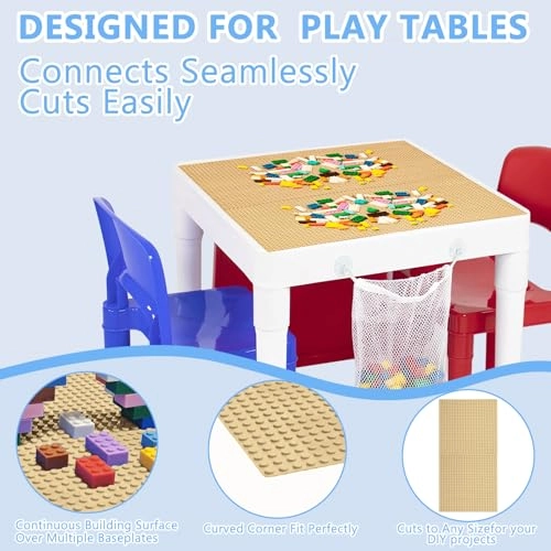 Classic Building Baseplates - 25.4X25.4cm 6-Pack