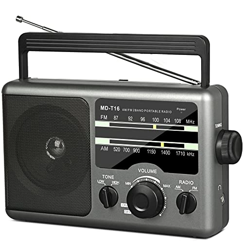 Jazmm AM FM Portable Radio