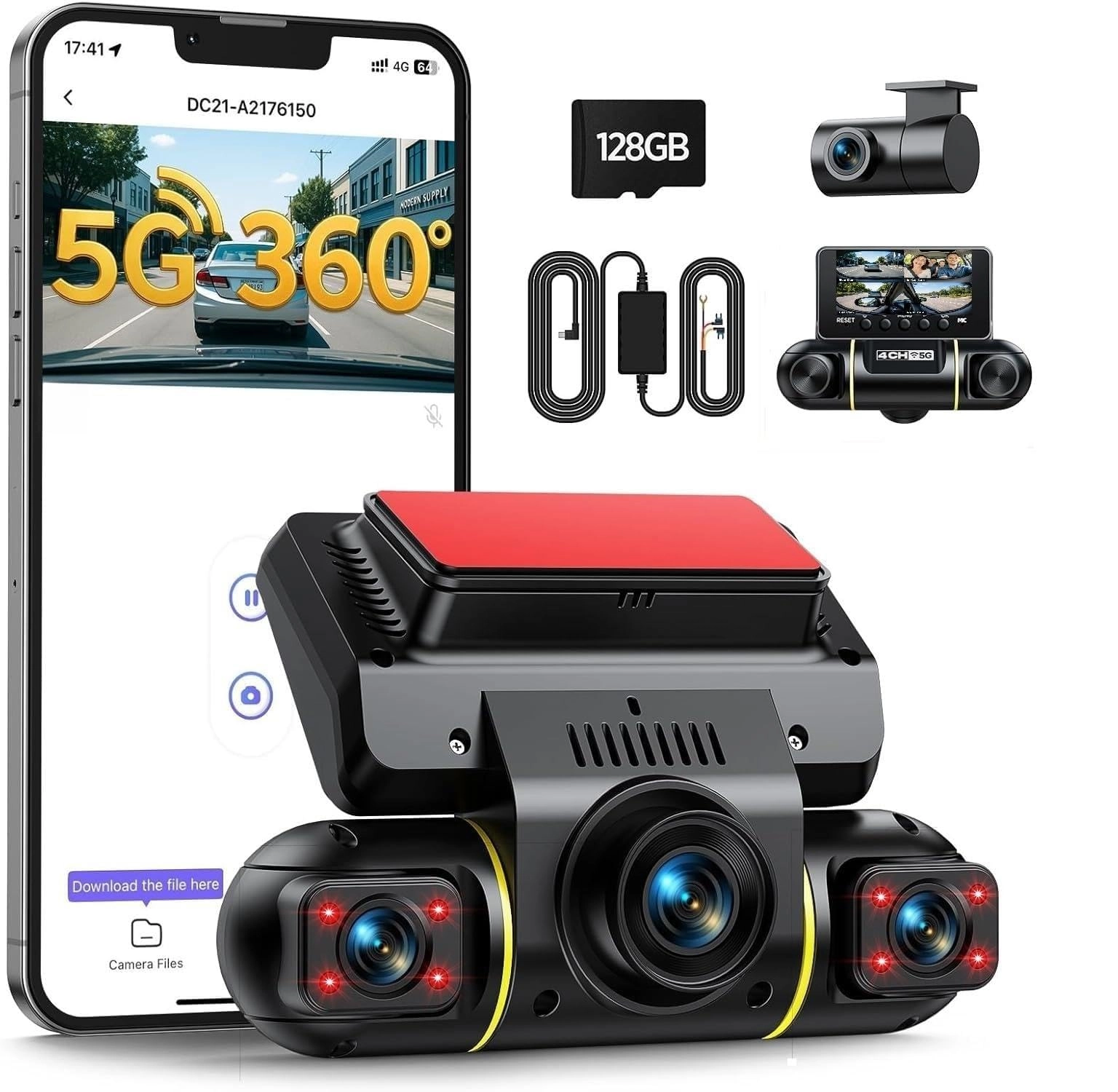 LAMTTO Dash Cam 1080P