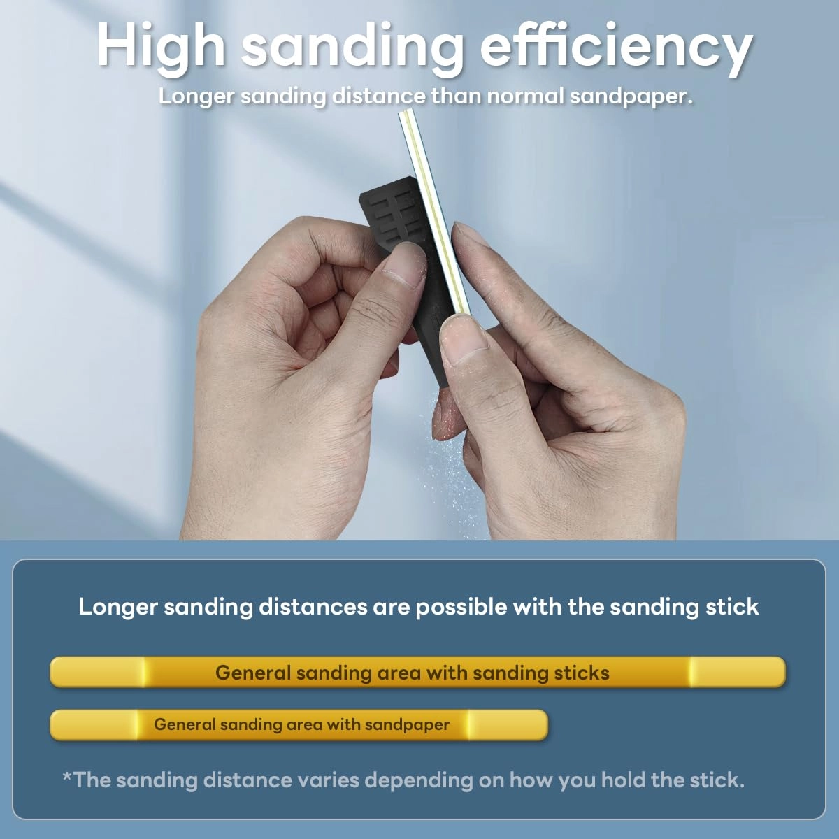 Sanding Sticks - Plastic 6PCS