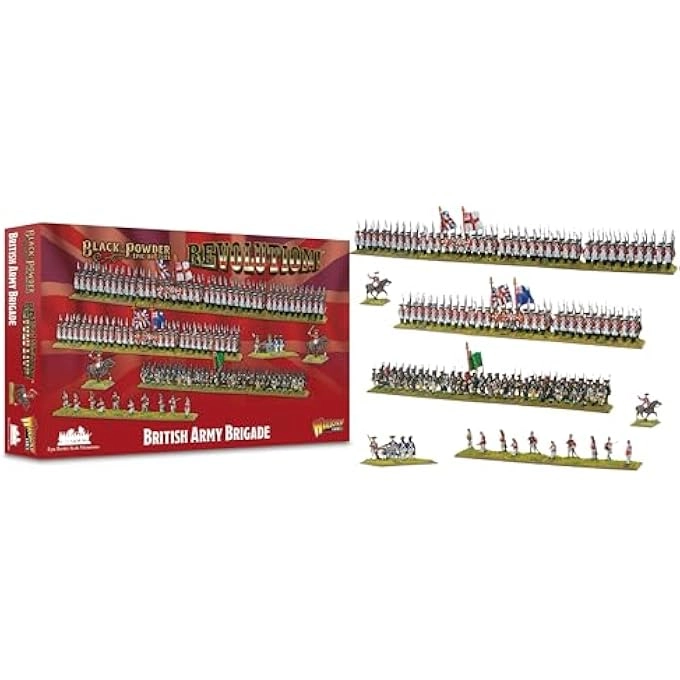 rayihni BLACK POWDER EPIC BATTLES: REVOLUTION!: BRITISH ARMY BRIGADE