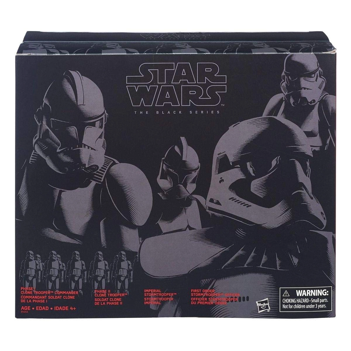 The Black Series Stormtrooper Figure Set - Star Wars - 4 pcs
