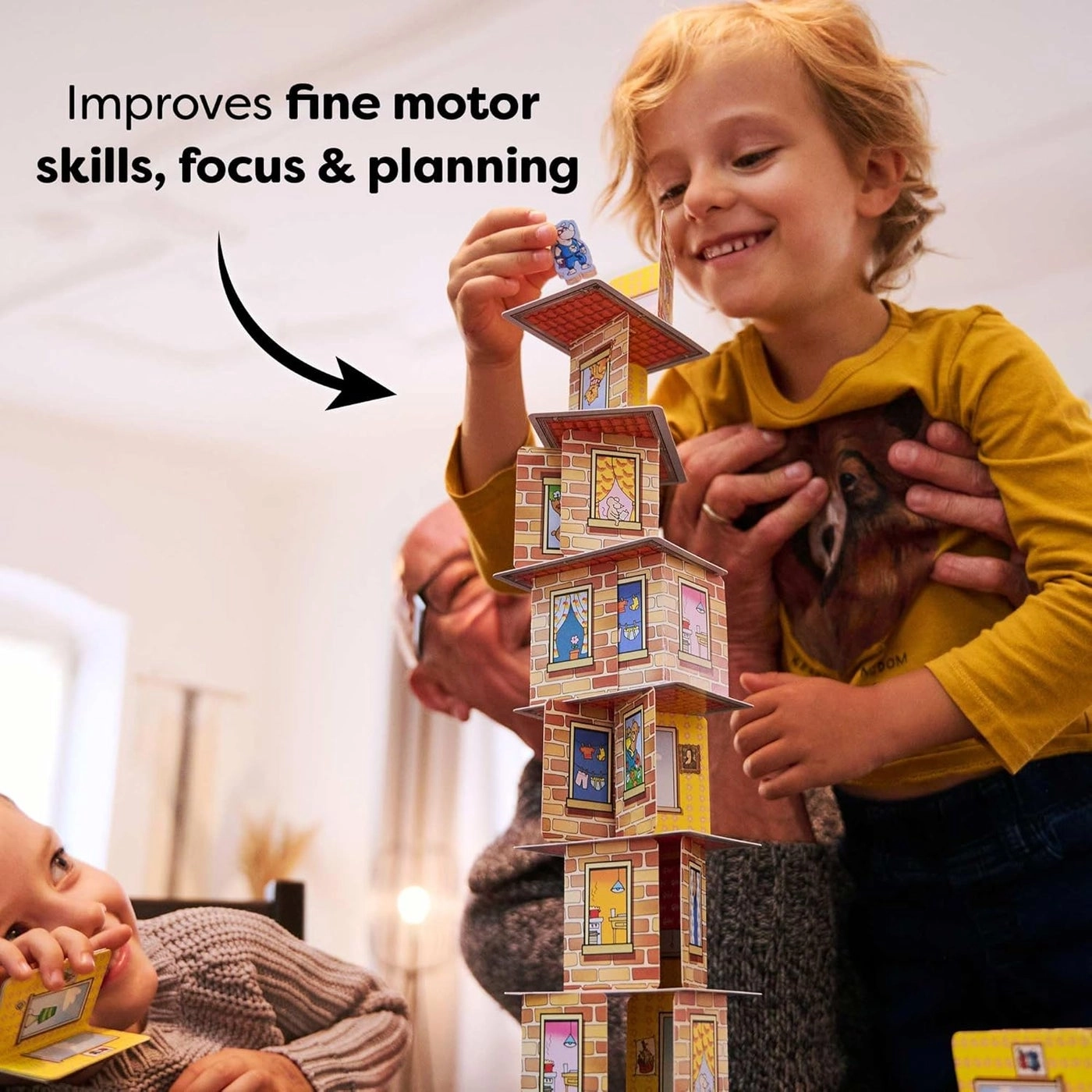 Rhino Hero - 5 years and up 62 pieces