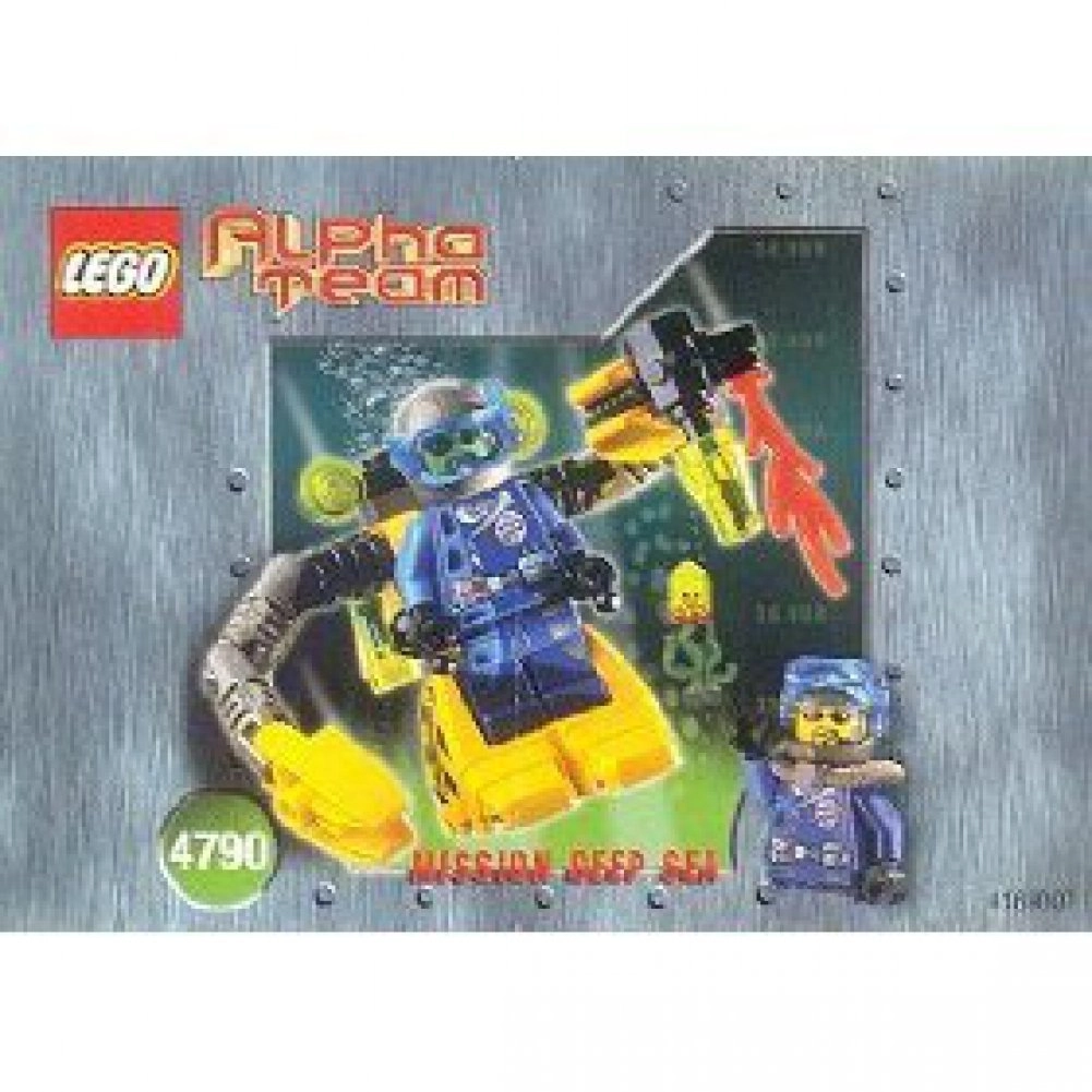 LEGO Alpha Mission Team Mission Deep Sea