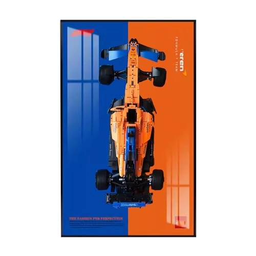 Lego Display Wallboard (42141) - 80 x 50 cm Acrylic Wall Mount