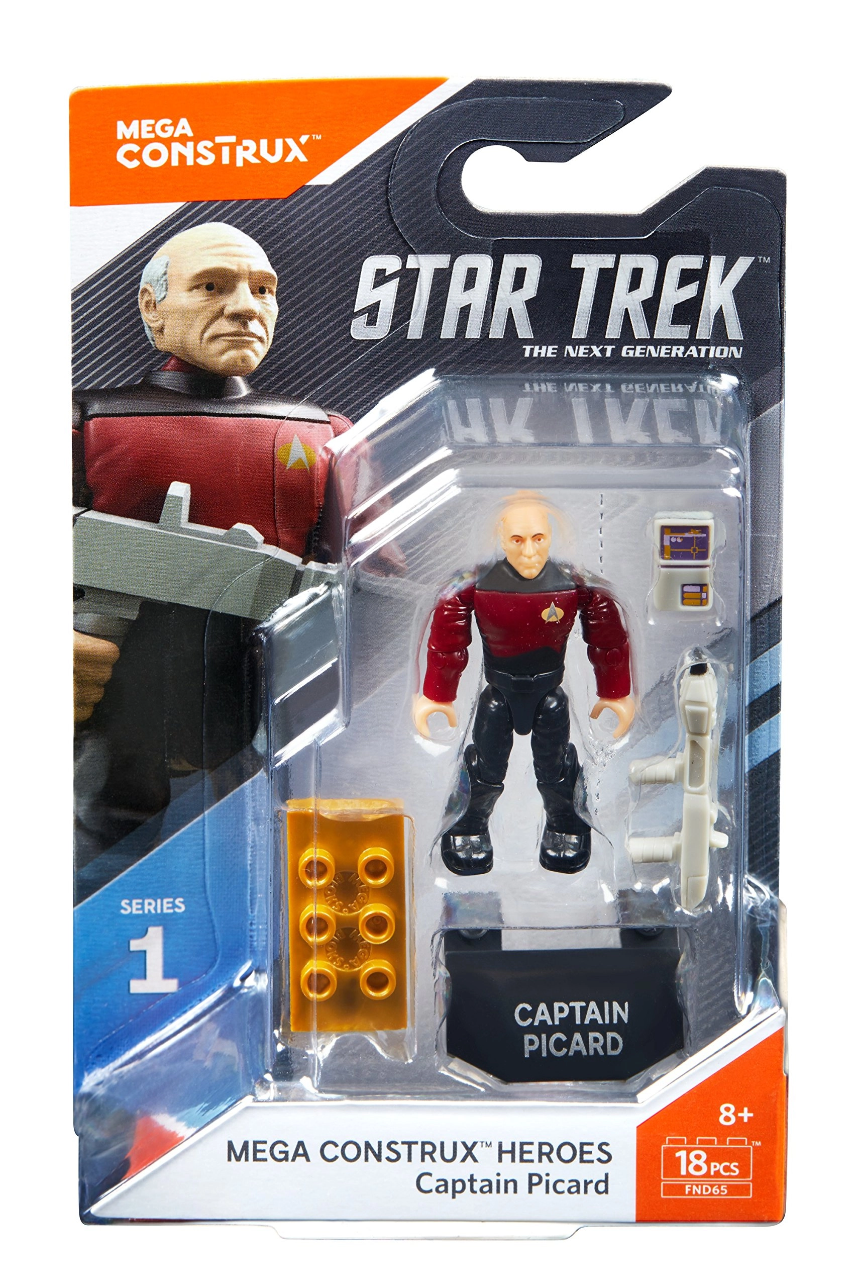 Mattel Star Trek Captain Picard - Action