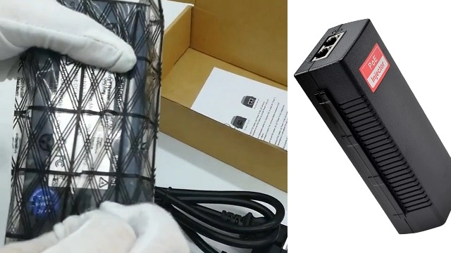 Gigabit PoE Injector - 48V 30W 1000Mbps