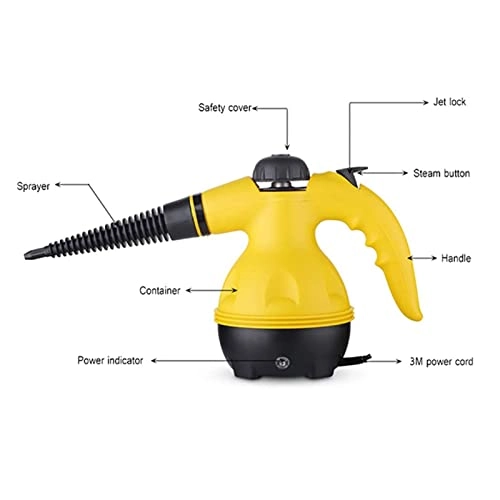Handheld High Temperature Steam Cleaner - 3.5bar 300 Milliliters