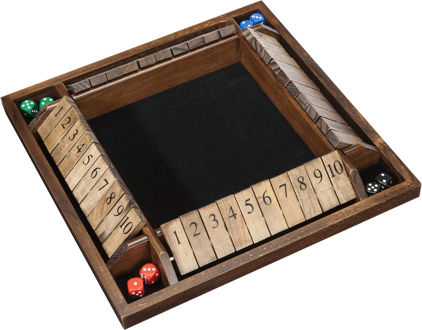 Shut The Box - Walnut Stain