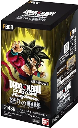 Dragon Ball Super Fusion World Box Raging Roar - 24 sachets English