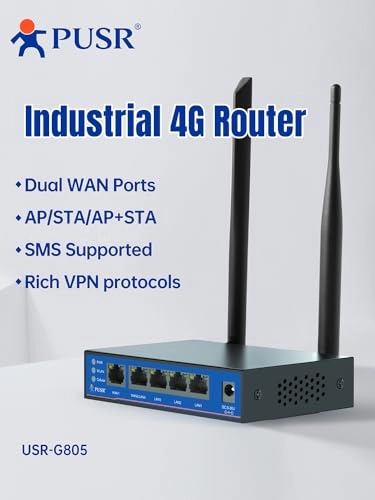 USR-G805s-G - LTE Cat4 802.11b 802.11g 802.11n