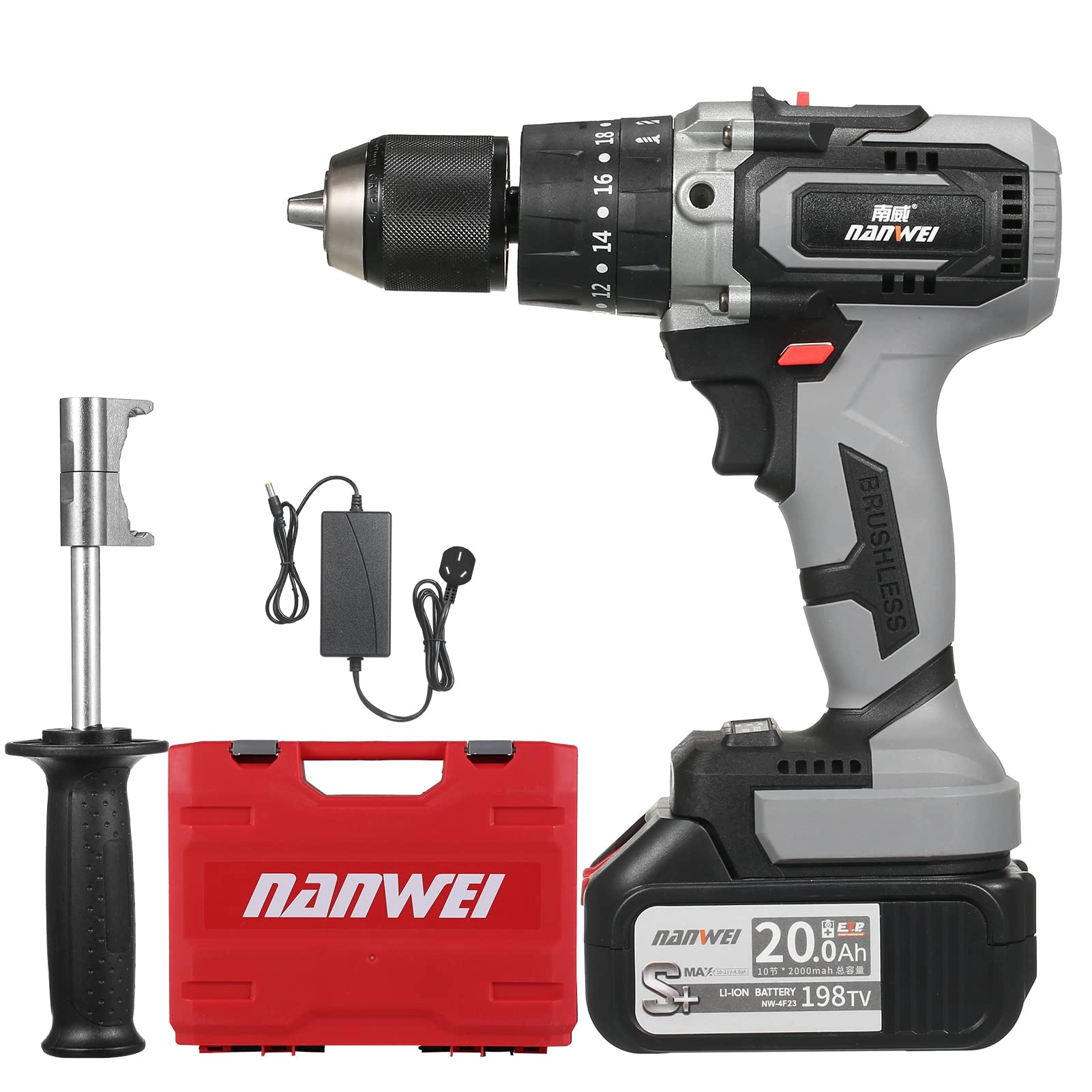 Electric Drill - 21V 6000mAh