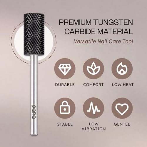 Flat Top Large Barrel Carbide Bit - tungsten carbide 1 piece 3/32” Shank