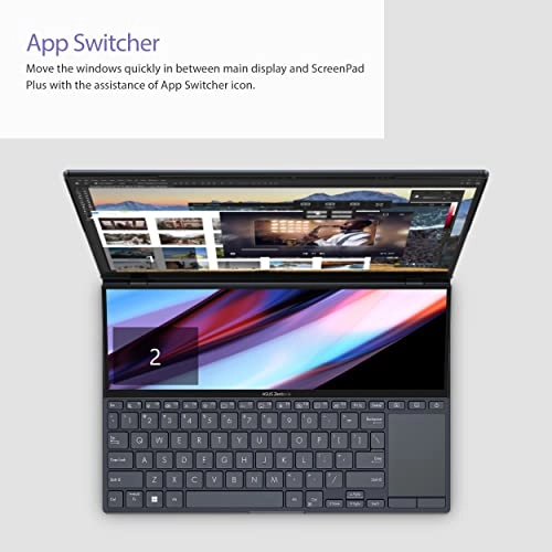 Zenbook Pro 14 Duo OLED UX8402ZA-DB76T - 14.5'' i7-12700H 32GB DDR5 1TB SSD