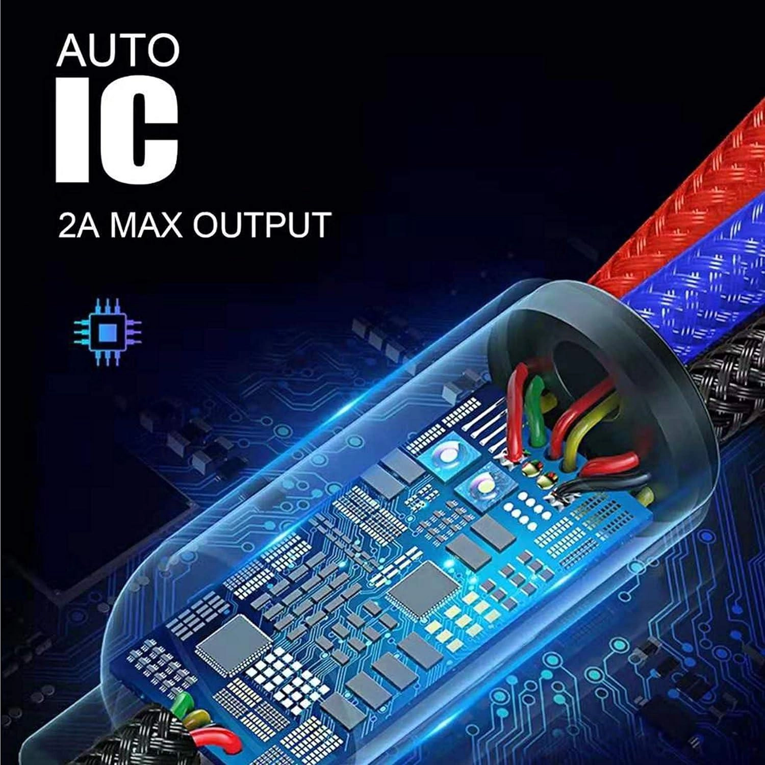 3-in-1 USB Cable 1.2m