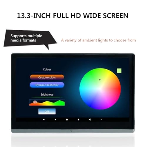 Car Headrest Video Player - 13.3 Inch